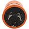 Ac Works Plug Adapter, L14-20R, L6-20P, L14-20P, L6-20P, 0 ft., Orange ADL620L1420 - alternate 5